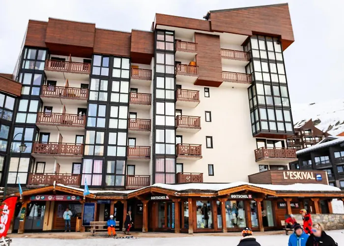 Lägenhet Eskival - Eskival 30m² 4 Pers Centre Station Acces Direct Sur Les Pistes Mae-7654 Val Thorens